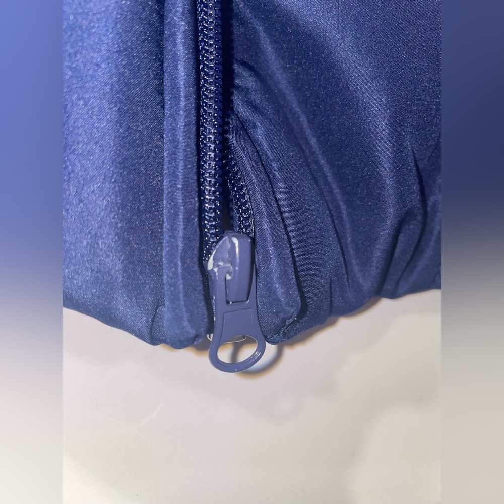 Women's Lightweight Packable Down Blue Jacket Coat - image 5